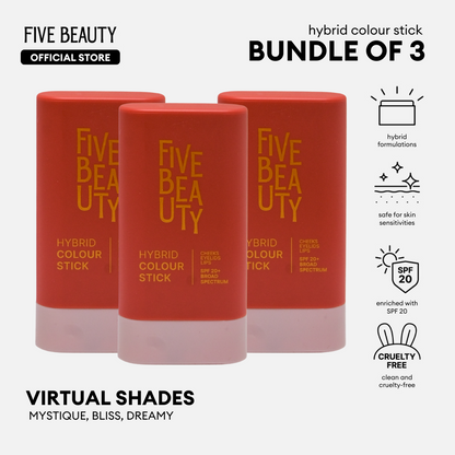 Hybrid Colour Stick Bundle of 3 (Virtual Shades)